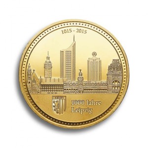1000 Jahre Leipzig Goldthaler