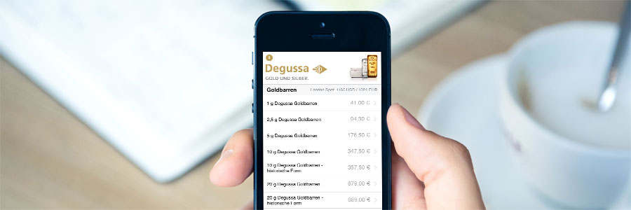 Gold-Ticker App jetzt fit für iOS 9