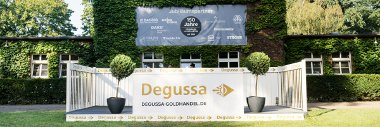 Degussa ist Kooperationspartner auf der Galopprennbahn Hoppegarten