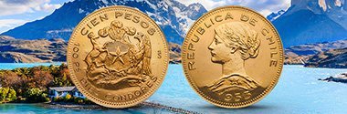 Goldmünzen aus Chile: Lady Liberty aus den Anden