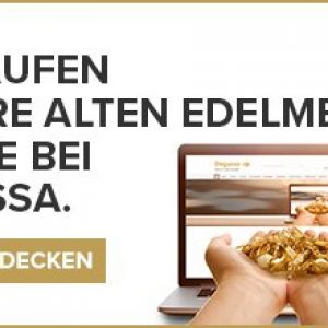 Degussa Website Werbung Altgold Degussa